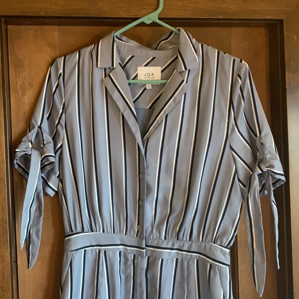 J.O.A striped jumpsuit